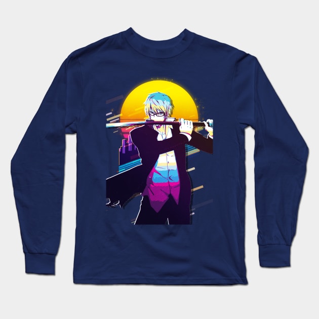 Shizuo Heiwajima - Durarara!! Long Sleeve T-Shirt by 80sRetro